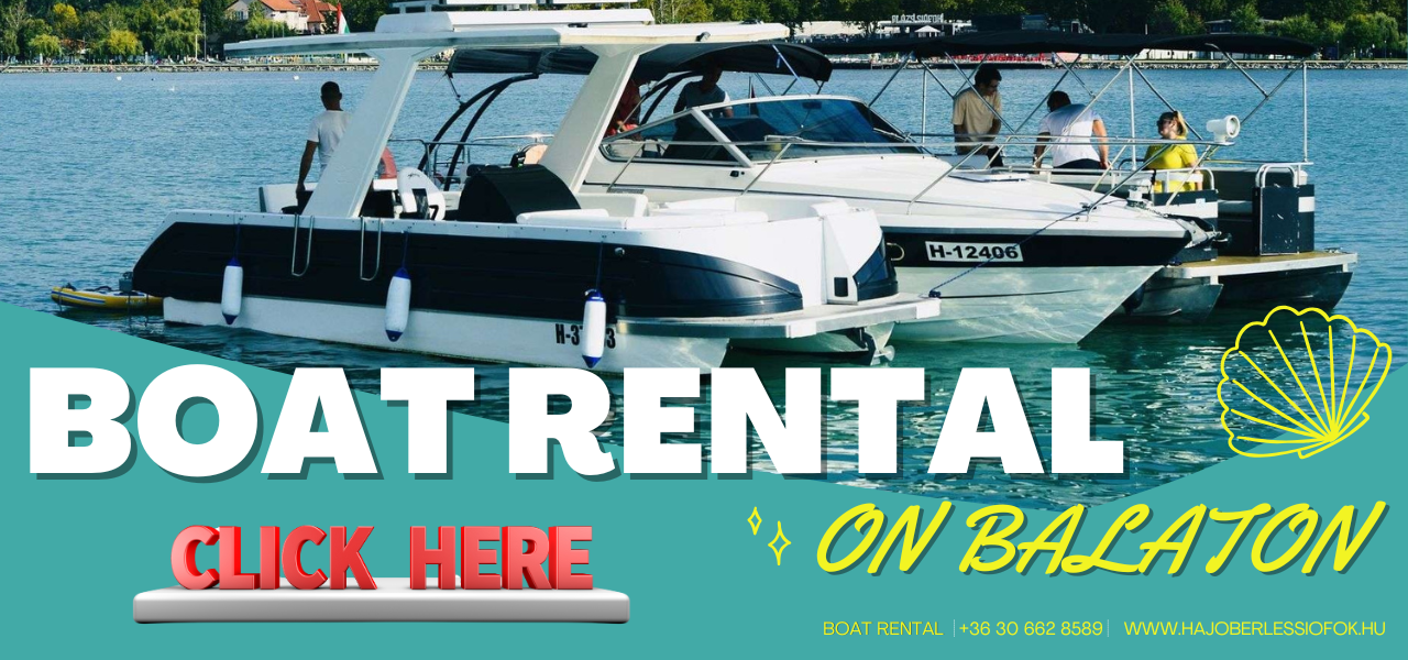 BOAT RENTAL ON BALATON